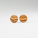 Wooden Stud Earrings