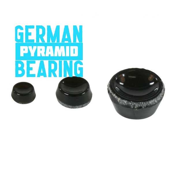 Glass Pyramid Cup Bearing - 13mm, 20mm, 7mm