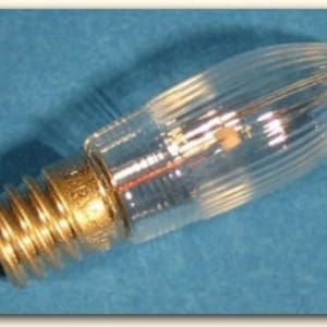 German Light Bulbs 3W - Pack of 3 - Varius Voltage - Choose from 8V 12V 14V 34V 46V 46V 55V - Made in Germany - Christmas Light Bulbs