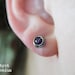 Sale! | Grade One Titanium studs | Niobium Studs | non-allergenic earrings | titanium earrings | non-allergenic studs | Stone studs