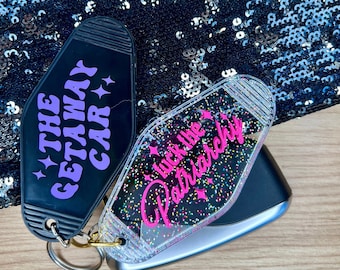 Getaway Car Girl Power Keychain