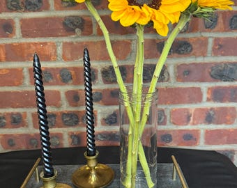 Vodka Bottle Upcycled Glass Vase