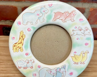 Vintage Russ Berry Toys Baby Picture Frame