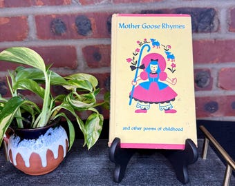 Vintage Mother Goose Rhymes Childrens' Book