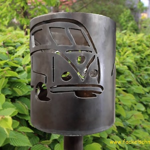 Gartenfackel Motiv Bulli T1