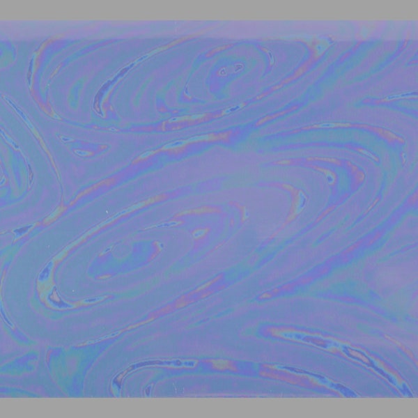 Wachsplatte irisierend hellblau 200x100x0,5mm