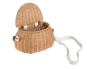 Kids Storage Basket, Bike basket, Bicycle Basket Kids Bike Scooter Tricycle Supplies Artificial Weaving Handmade Rattan Toy Children Bags
