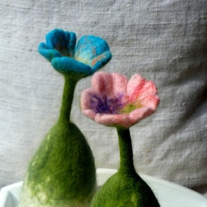 hand felted egg cozy for the breakfast table image 1