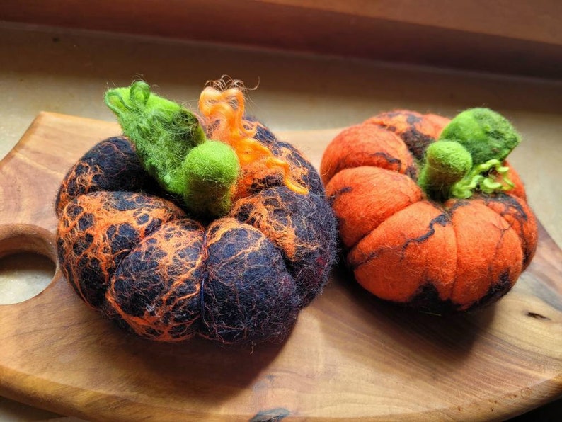 felt pumpkin... Autumn ...Halloween image 8