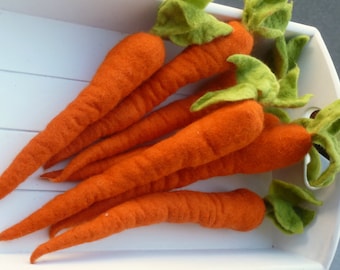 Filzmöhren Deko Ostern