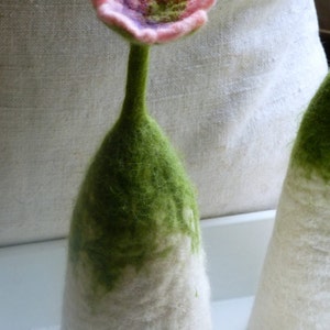 hand felted egg cozy for the breakfast table image 2