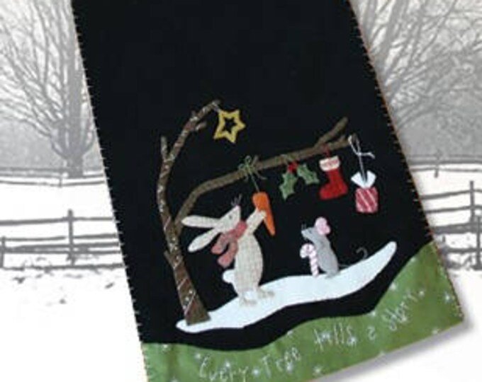 Wool Applique Every Tree Tells A Story by Nutmeg Hare Etsy