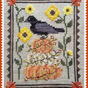 Bittersweet Trio PDF Downloadable Cross Stitch Pattern by Waxing Moon ...