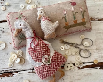 Cross Stitch Pattern Animal Crackers Olive by Stacy Nash