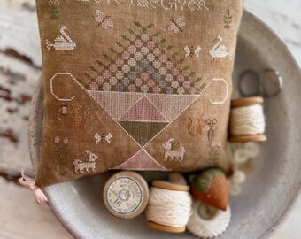 Cross Stitch Pattern Love the Giver by Stacy Nash