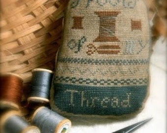 Primitive Cross Stitch Pattern - Spools of My Thread