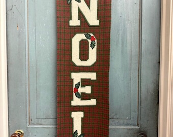 Wool Applique - Noel - by The Woolen Needle