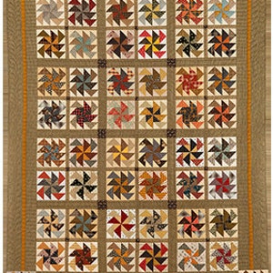 Primitive Quilt Pattern As the Wind Blows -  by Norma Whaley Timeless Traditions