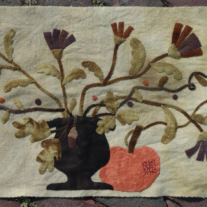 Primitive Wool Applique Patterns - Etsy