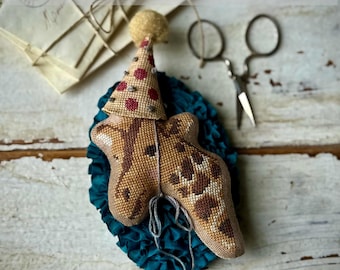 Cross Stitch Pattern Animal Cracker Crumbs Goose by Stacy Nash