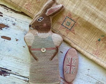 Cross Stitch Pattern British Animal Crackers Harriet by Stacy Nash