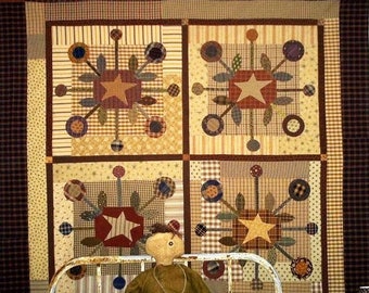 The Bundling Board Quilt PDF Downloadable Pattern