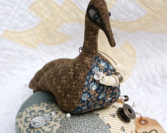 PDF Downloadable Pattern  My Pretty Little Peahen by Fiddlestix Designs