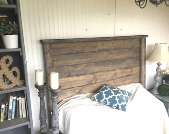 Rustic Headboard Etsy