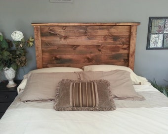 Rustic Headboard "Edward" FREE shipping, King Headboard,Queen Headboard,Full Headboard,Twin Headboard, Headboard and also Footboards