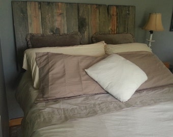 Rustic Headboard "Weathered"FREE shipping,