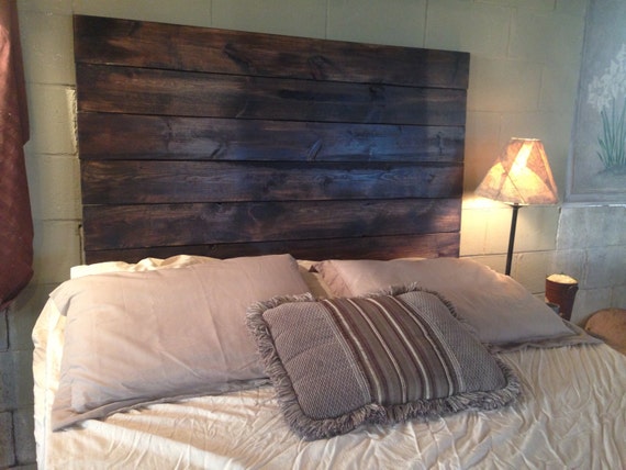 Rustic Headboard simply Espresso FREE Shipping Twin Full Queen