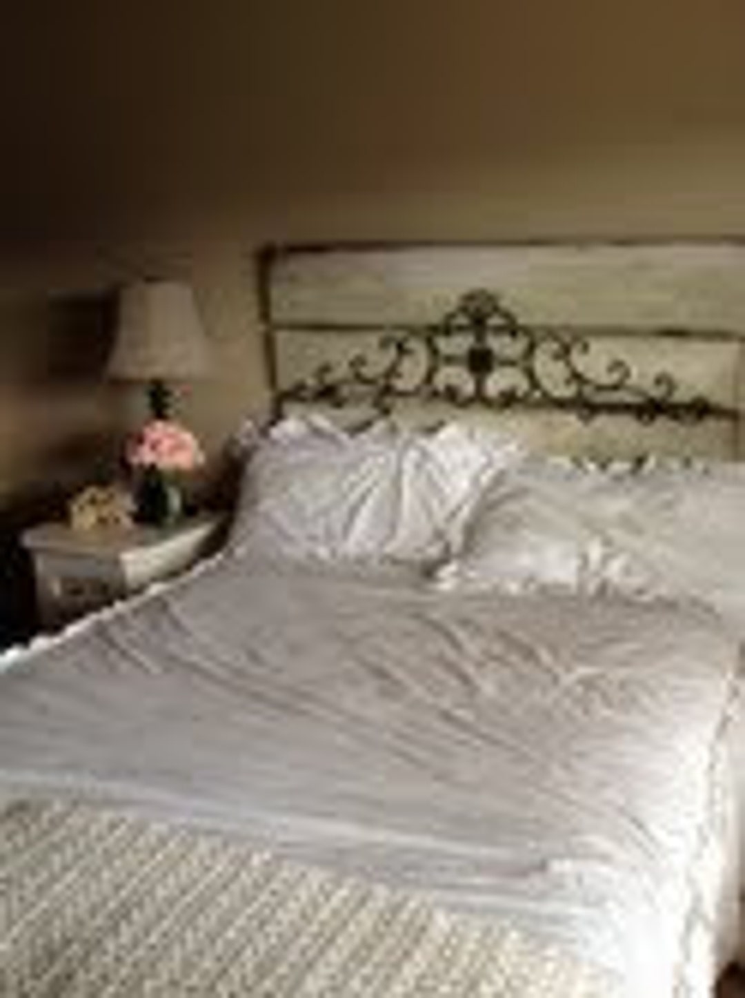 Shabby Chic Headboard, FREE Shipping, King Headboard,queen Headboard