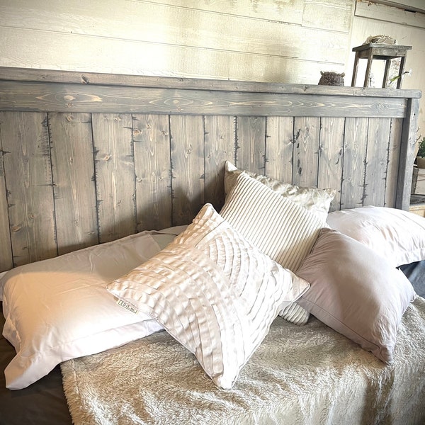 Wood King Headboard Etsy
