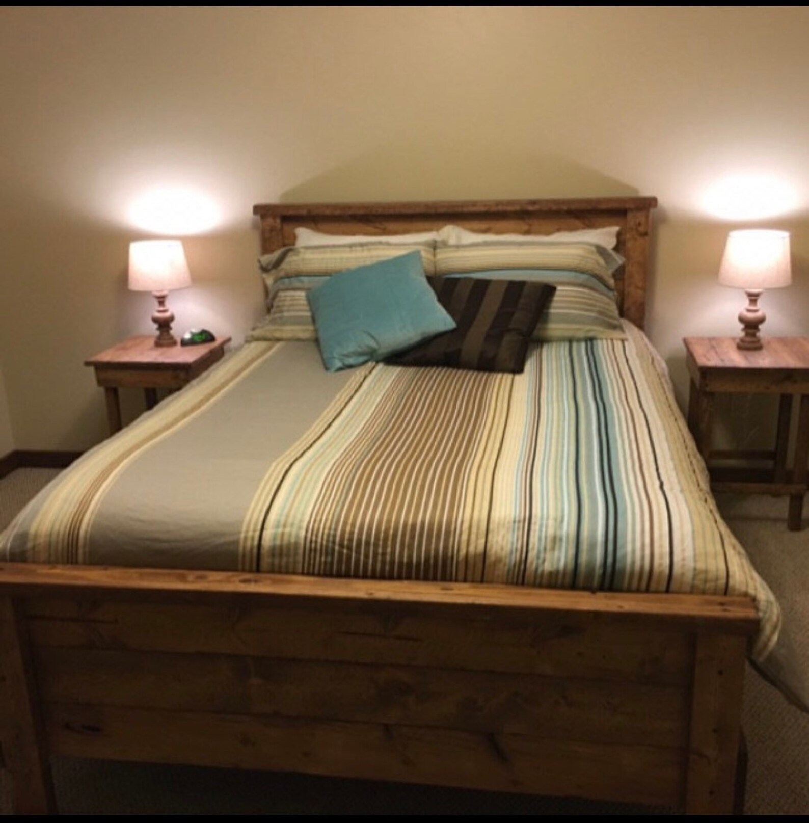 Rustic Headboard edward FREE Shipping, ,queen Headboard,full Headboard