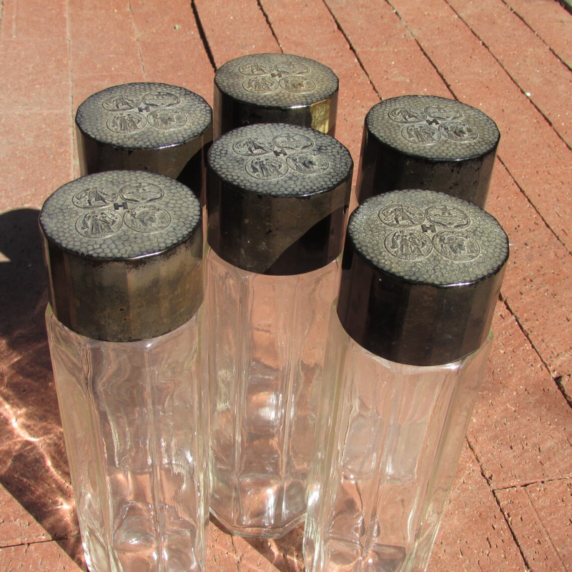 Liquor Bottle Federal Law Forbids Sale or Reuse of This Bottle 1956 Set