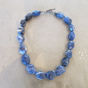 Sodalite Stone necklace stone of Harmony & Endurance