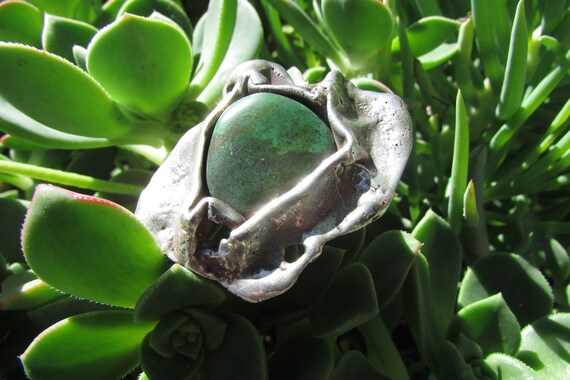 Vintage Large Statement Ring brutalist  Modern St… - image 7