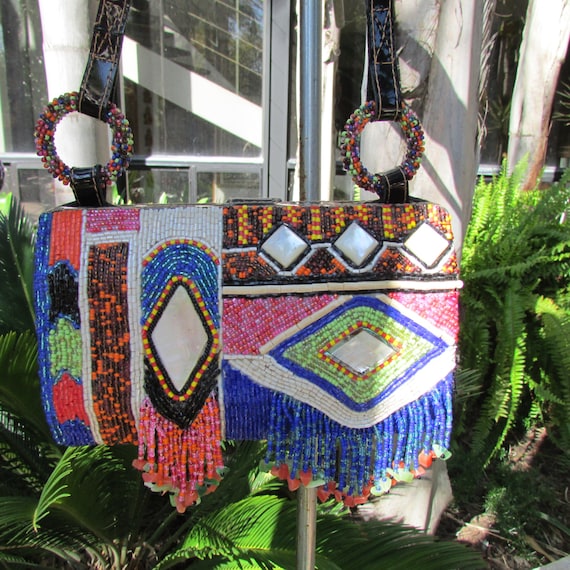 Mary Frances Beaded Purse