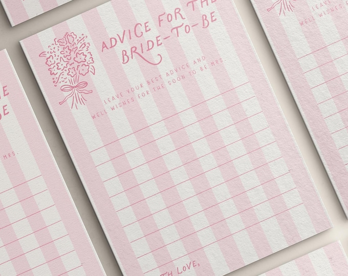 Printed Bridal Shower