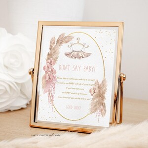 Ballerina Baby Shower Game Bundle, Printable Pink and Gold Tutu Party ...