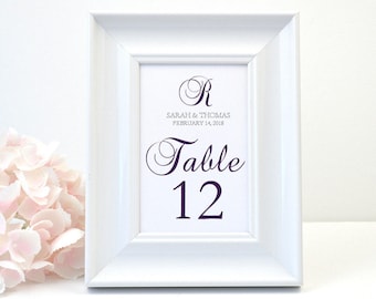 Tarjeta personalizada con número de mesa para boda DONNA, decoración de mesa, decoración de recepción, letrero de mesa, tarjetas de asiento, fiesta, personalizada, IMPRESA