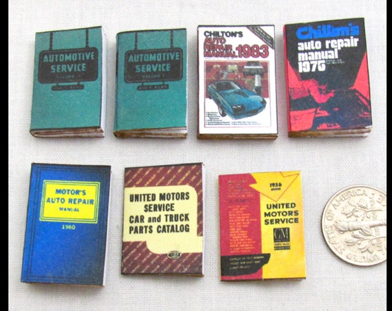 ABBEYS AND CASTLES Miniature Dollhouse 1:12 Scale Book 1/" Scale Illustrated Book
