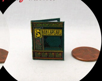 1:12 SCALE MINIATURE BOOK THE THREE BEARS 1 PRE 1900 DOLLHOUSE SCALE