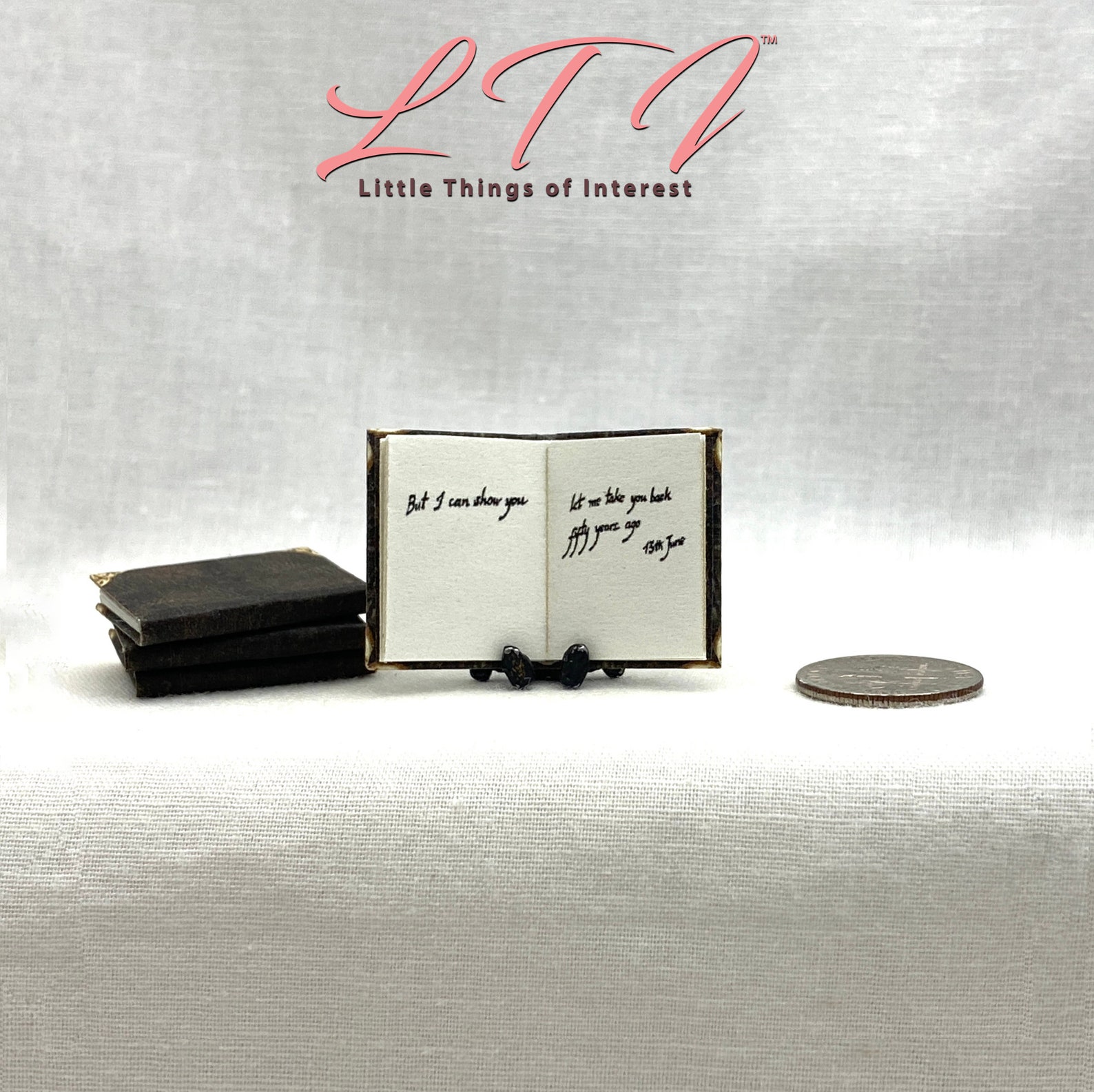 DIARY of TOM RIDDLE 1:12 Scale Miniature Dollhouse Readable - Etsy