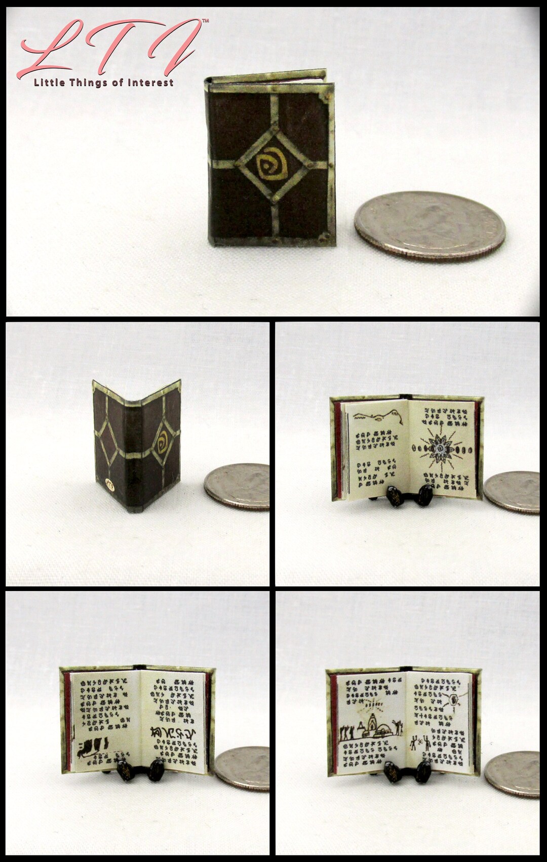 SHEPHERDS JOURNAL ATLANTIS 1:12 Scale Miniature Dollhouse Illustrated