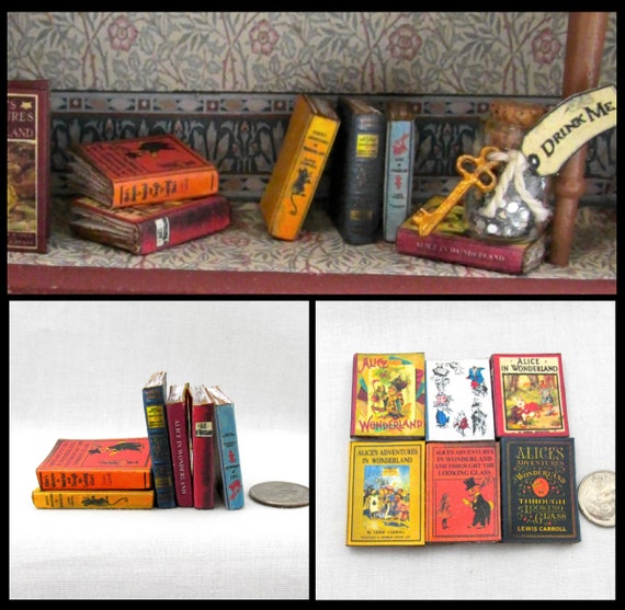 Dollhouse Miniature 1:12 scale Halloween Little Golden Books Set of 6