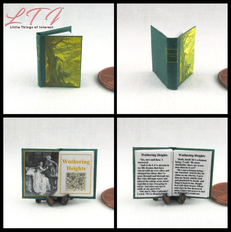 1:12 SCALE MINIATURE BOOK THE THREE BEARS 1 PRE 1900 DOLLHOUSE SCALE