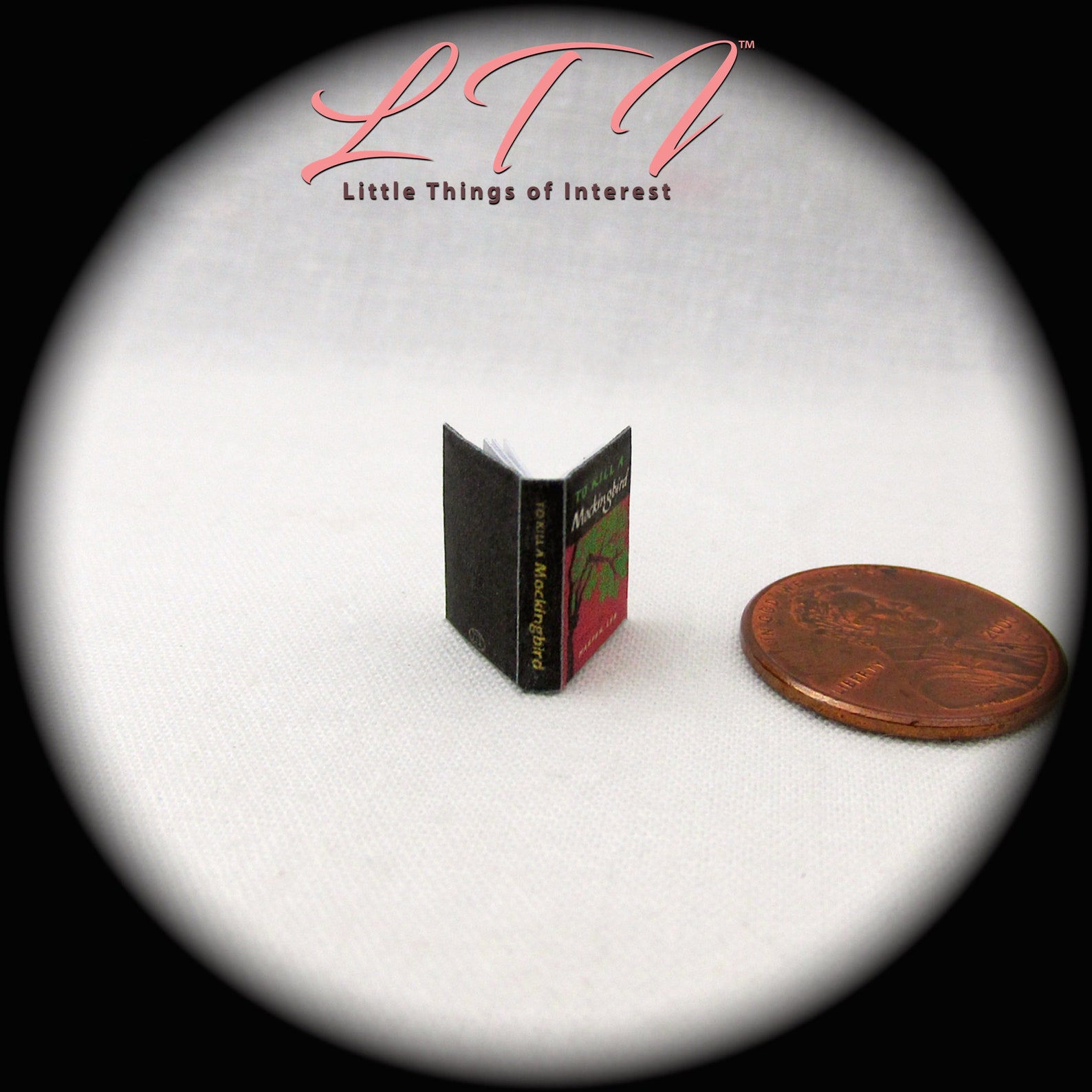 To KILL A MOCKINGBIRD Dollhouse Miniature Book 124 Scale Etsy