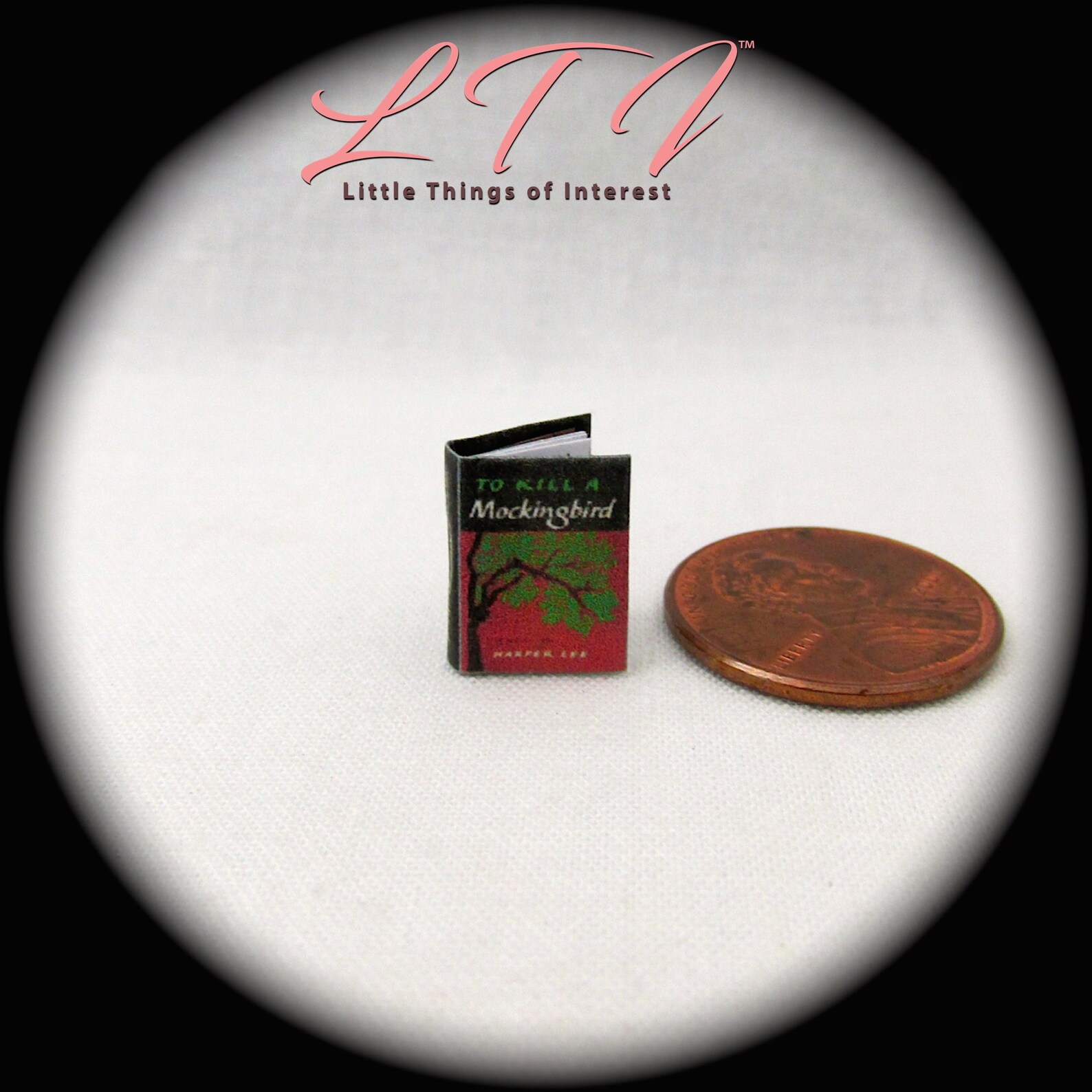 To KILL A MOCKINGBIRD Dollhouse Miniature Book 124 Scale Etsy
