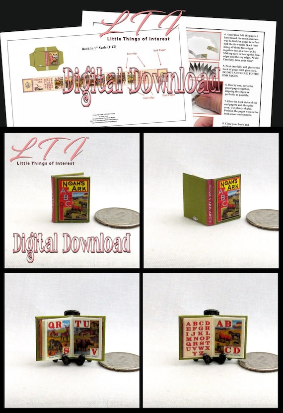 Digital Download NOAH'S Ark ABC'S Pdf Book and - Etsy